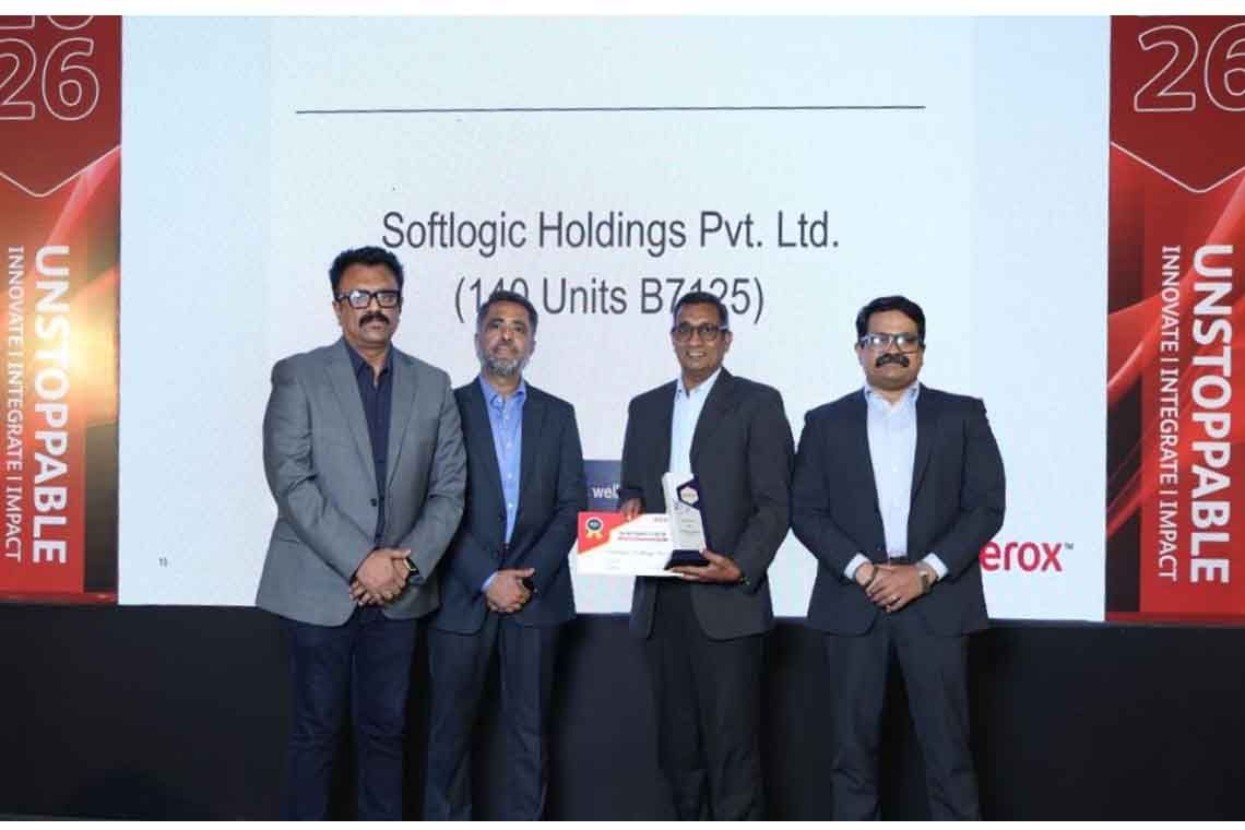 Softlogic IT wins Outstanding Performance award at Xerox Channel Partner Meet