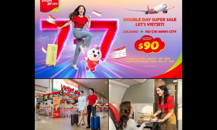 Vietjet’s July Double Day Sale offers Sri Lankan travellers USD90 flights to Vietnam