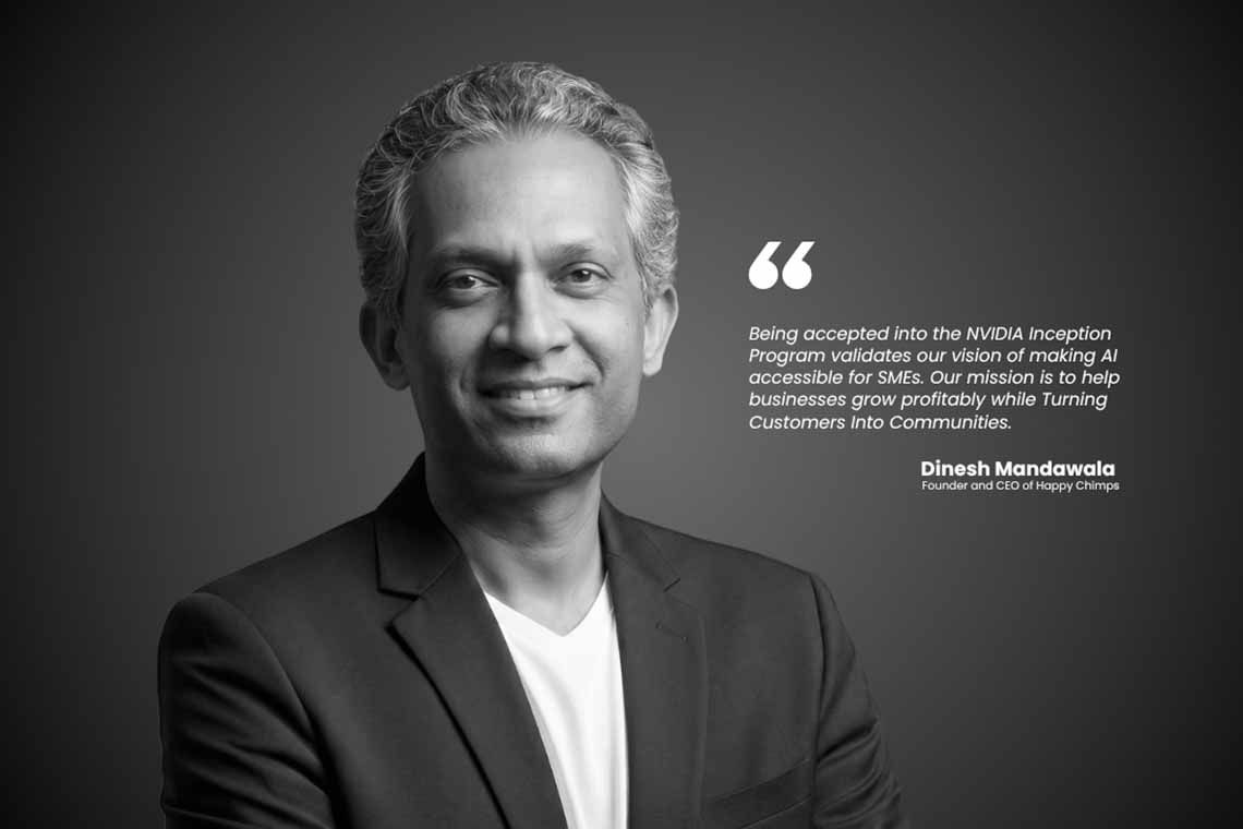 Sri Lankan-British AI Startup Happy Chimps Selected for NVIDIA Inception Program