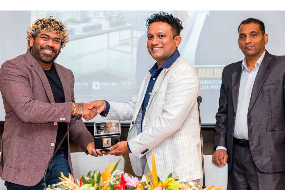 Lasith Malinga joins Odiliya Homes & Residencies as Brand Ambassador
