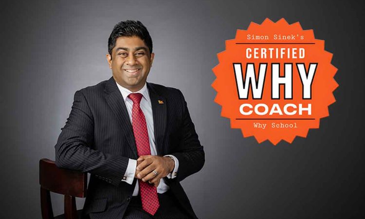 Lakshan Madurasinghe becomes Sri Lanka's first certified WHY Coach by Simon Sinek's Why School