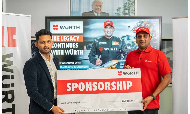 Würth and National Racing Champion Ashan Silva Renew Winning Partnership