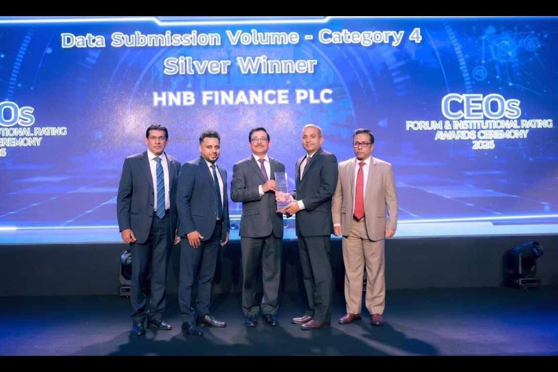 HNB Finance secures CRIB Silver for disciplined credit data governance