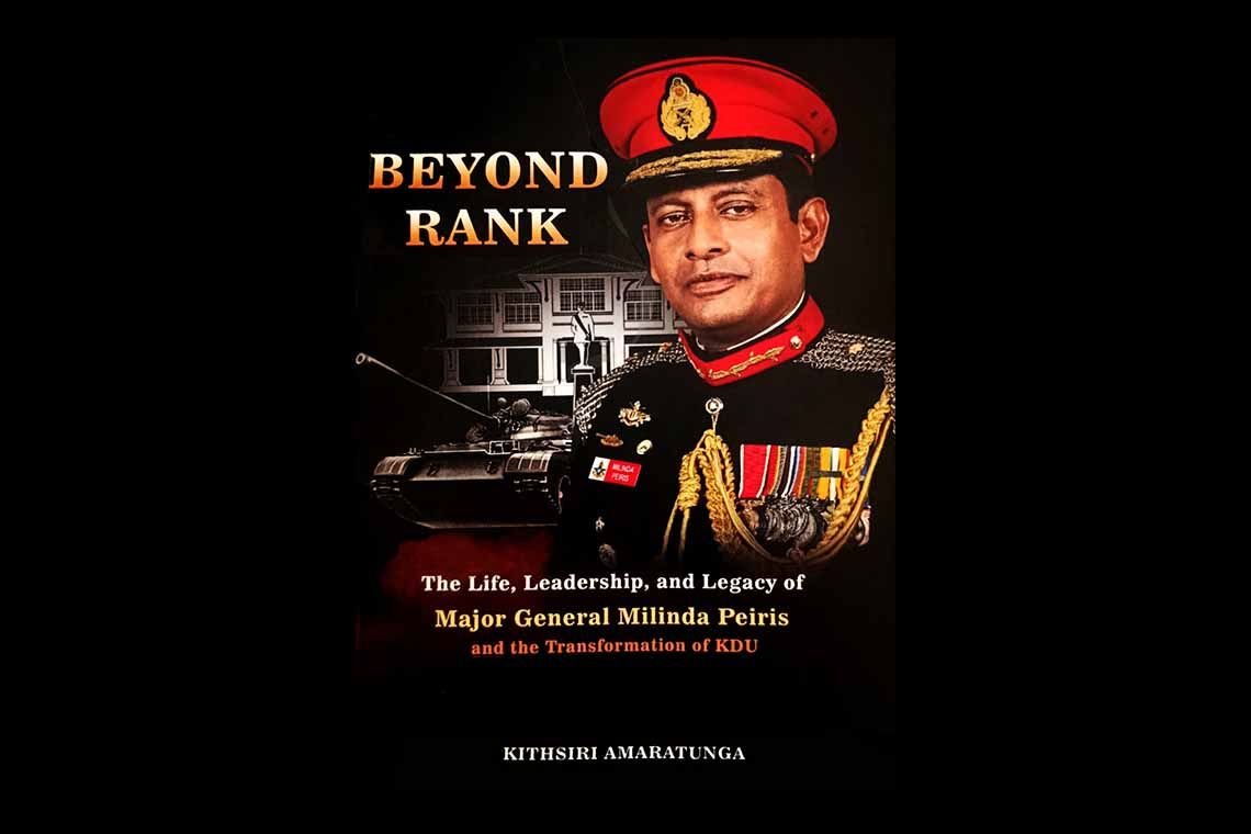 Beyond Rank From battle-forged cavalry officer to institution builder
