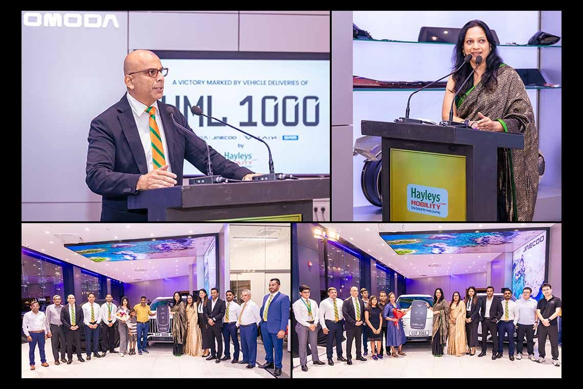 Hayleys Mobility Celebrates 1,000 New Journeys Across Sri Lanka