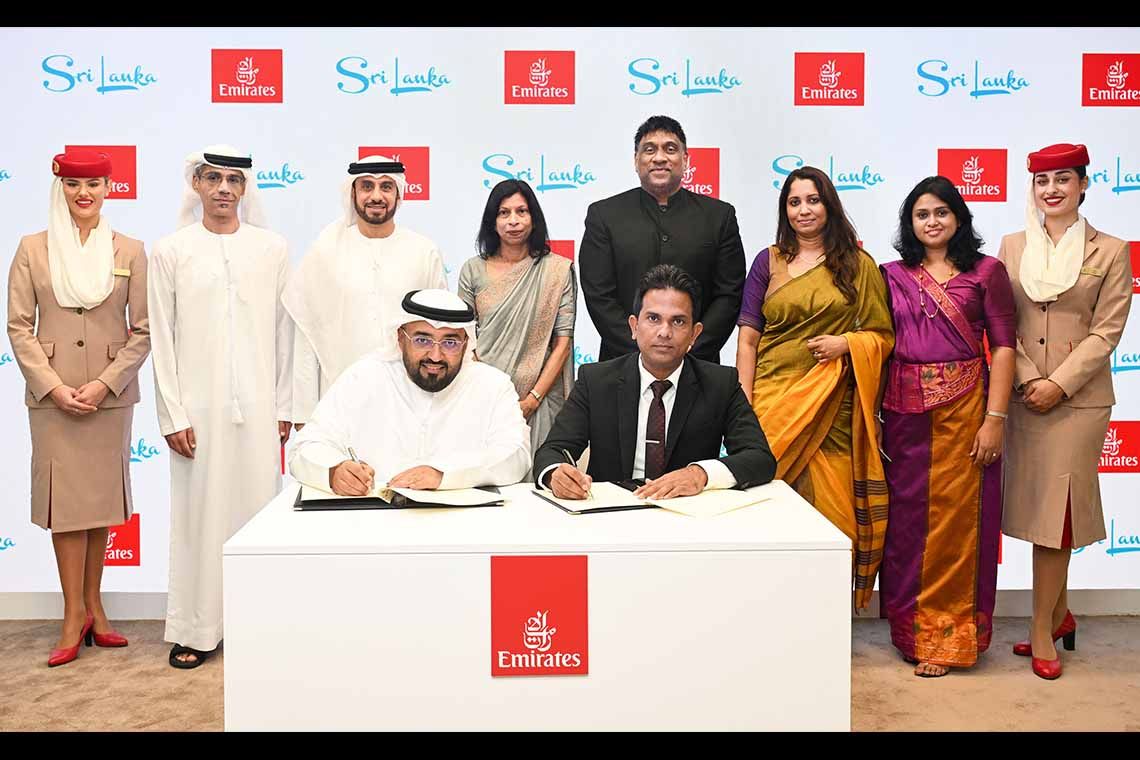 Emirates and Sri Lanka Tourism Promotion Bureau build on strategic partnership to promote in-bound tourism to the Indian Ocean nation
