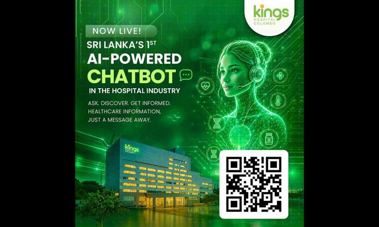 Kings Hospital Colombo Launches Sri Lanka’s First AI-Powered Hospital Chatbot