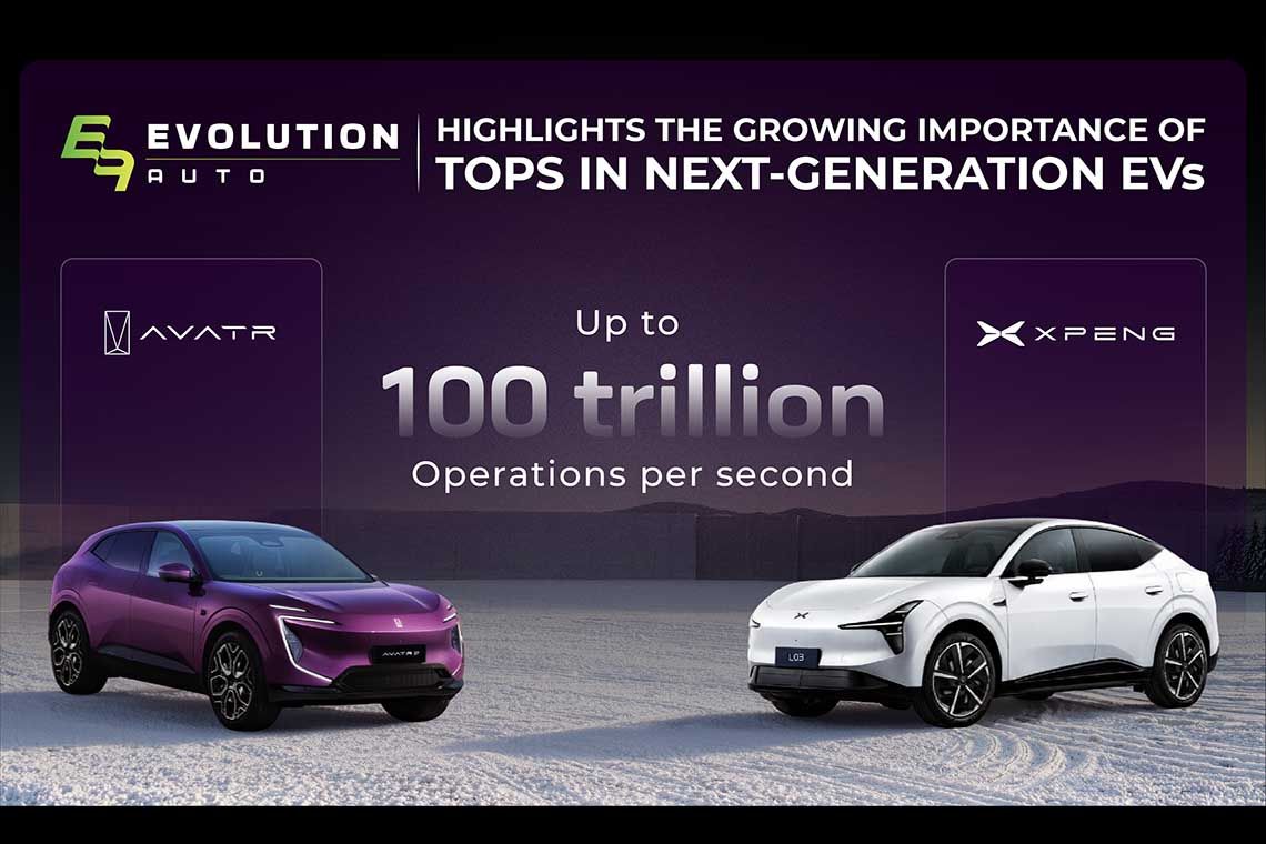 Evolution Auto Highlights the Growing Importance of TOPS Power Score in Next-Generation EVs