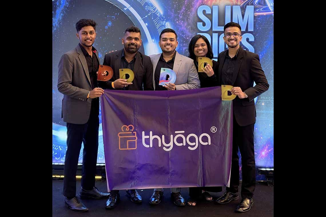 Thyaga Wins SLIM DIGIS Grand Prix in First-Ever Entry Marking a Milestone in Digital Innovation