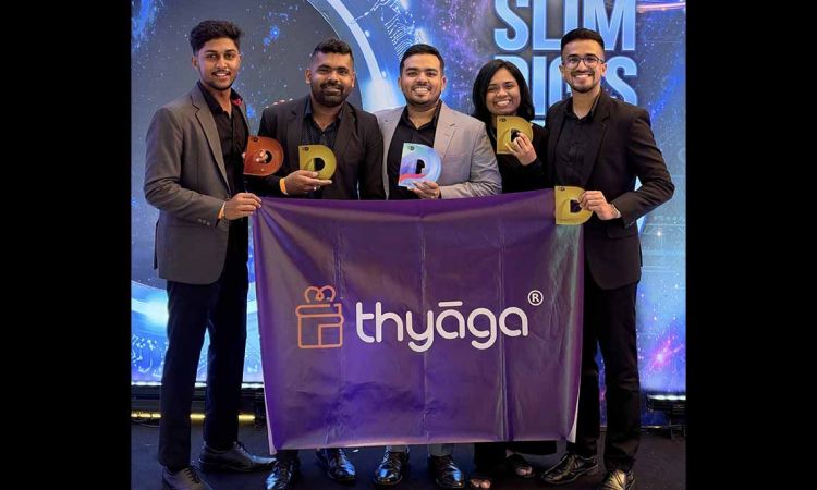 Thyaga Wins SLIM DIGIS Grand Prix in First-Ever Entry, Marking a Milestone in Digital Innovation