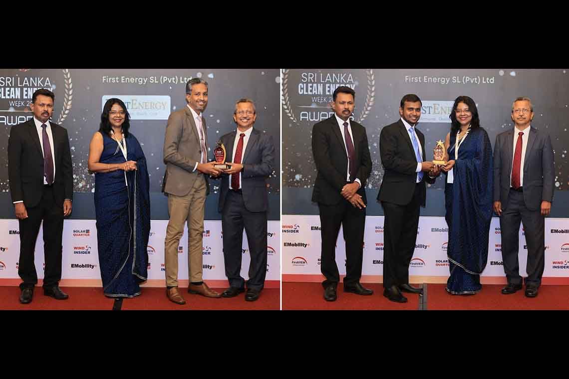First Energy wins two national awards for solar roof at People's Bank head office