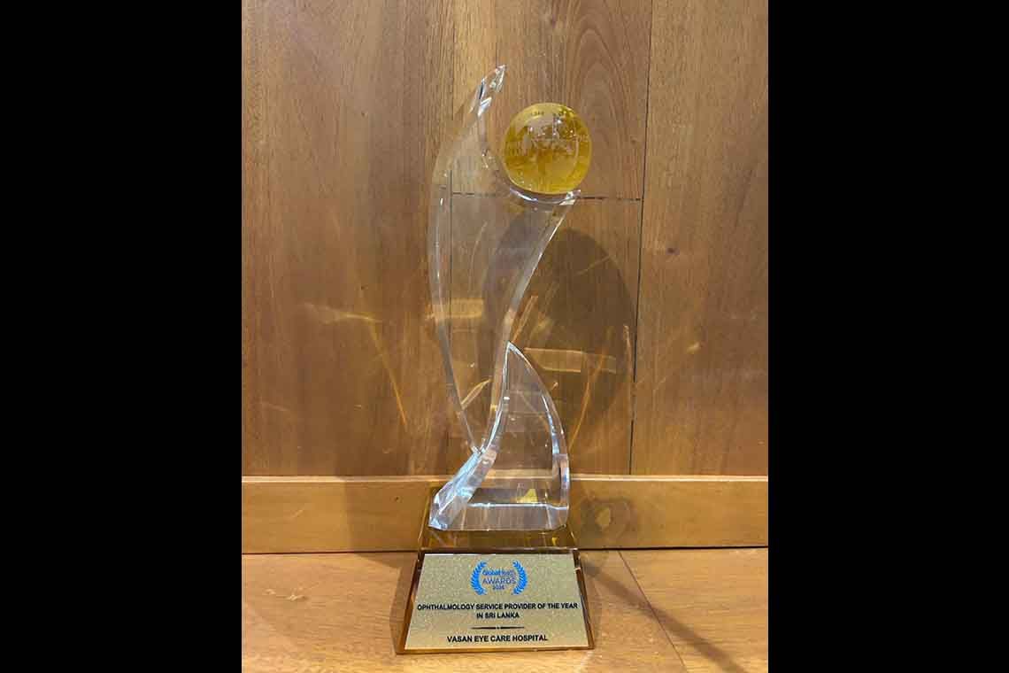 Vasan Eye Care Hospital Recognised for Excellence in Ophthalmology Services at GlobalHealth Sri Lanka Awards 2026