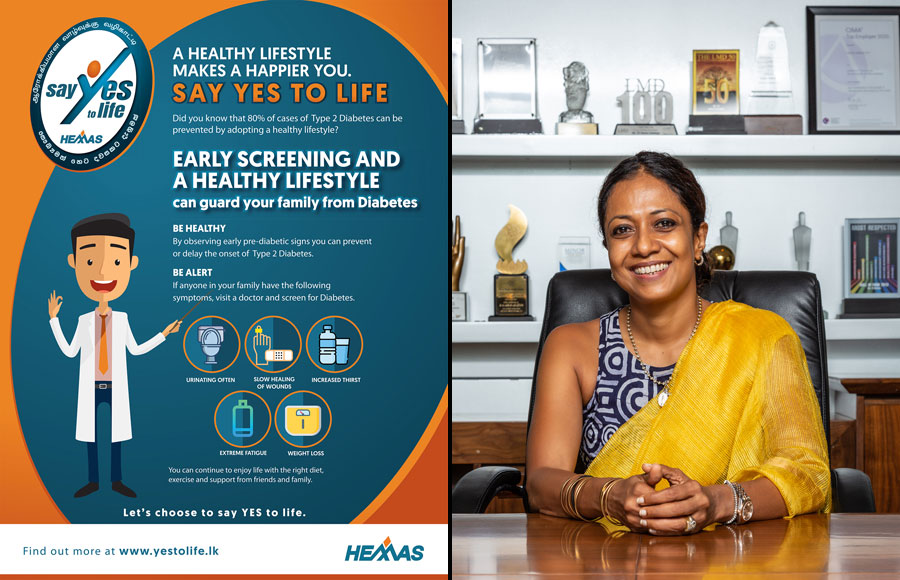 Hemas Announces Say Yes to Life Commits to Take on Diabetes in Sri Lanka