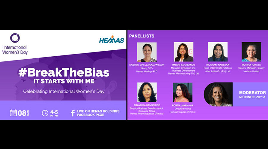 Hemas hosts BreaktheBias It Starts with Me on International Womens Day