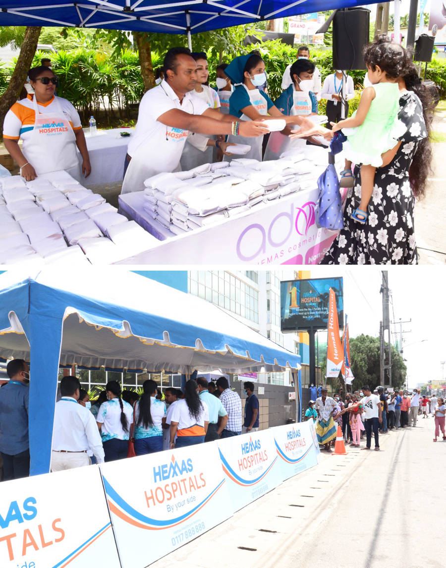 Hemas Hospitals hosts noble community outreach initiative under the blessed Esala Full Moon 1