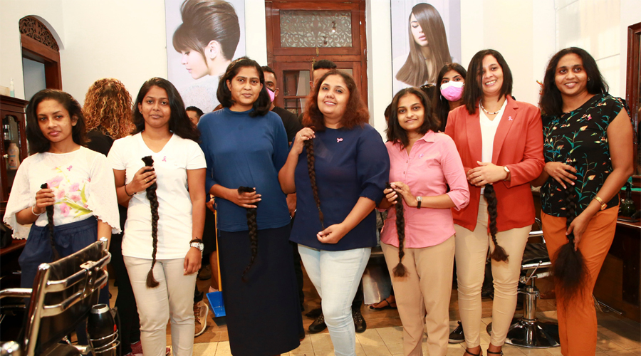 Indira Cancer Trust and Ramani Fernando Salons re launch the Hair Donation Programme in Sri Lanka After 5 Years Launch of the Sonduru Diriyawanthi Theme song