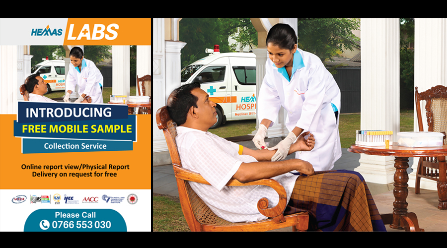 Hemas Hospitals extends free mobile lab services to facilitate diagnostics for patients amid crisis