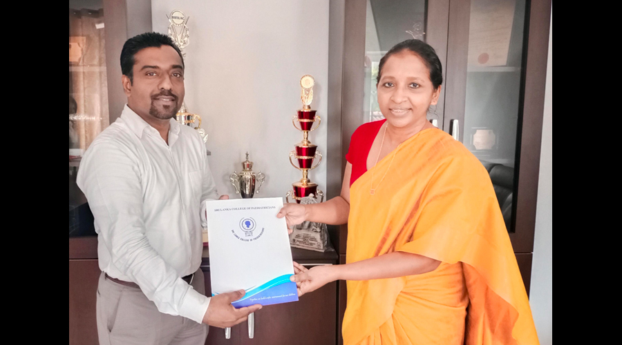 Sunshine Foundation supports Feed a Child nutrition program by Sri Lanka College of Pediatricians