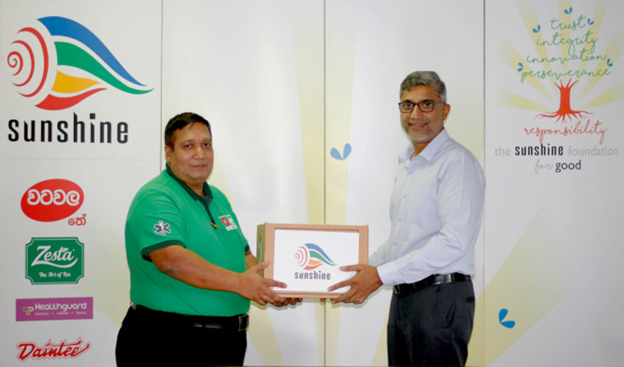 Sunshine Foundation for Good donates essential medical equipment to 1990 Suwa Seriya Foundation
