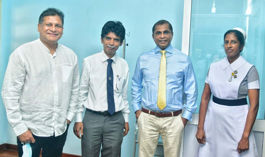 George Steuart Health s Steuart Senehasa develops Stoma Clinic at LRH