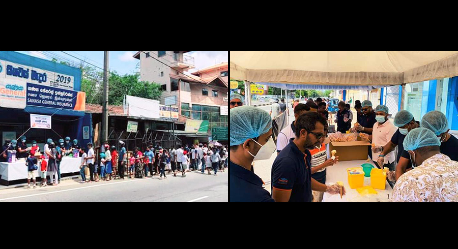 Sanasa General Insurance organises Poson celebrations and dansel island wide