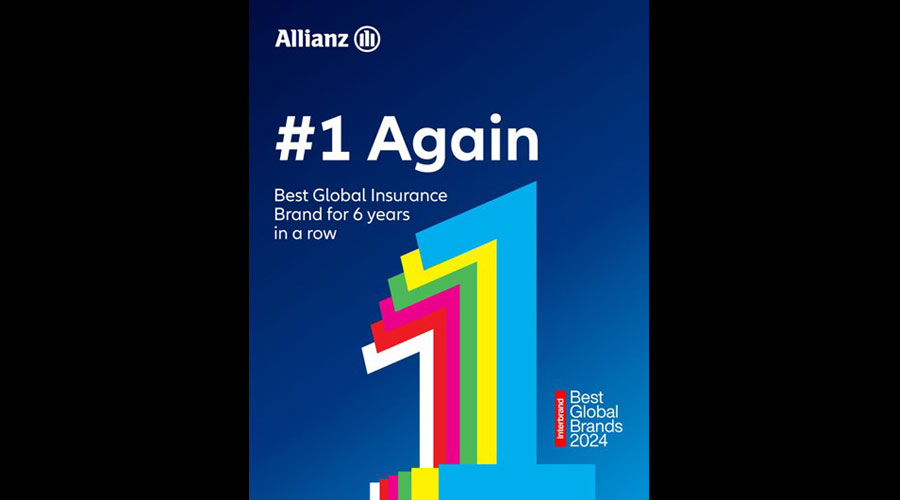 Allianz Ranks as the Worlds No. 1 Insurance Brand for the Sixth Consecutive Year