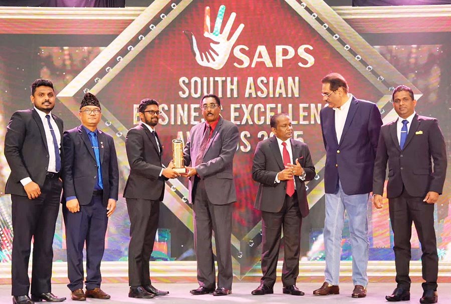 Royal Nursing Home wins the Best Social Care Service Provider Award at the South Asian Business Excellence Awards 2025