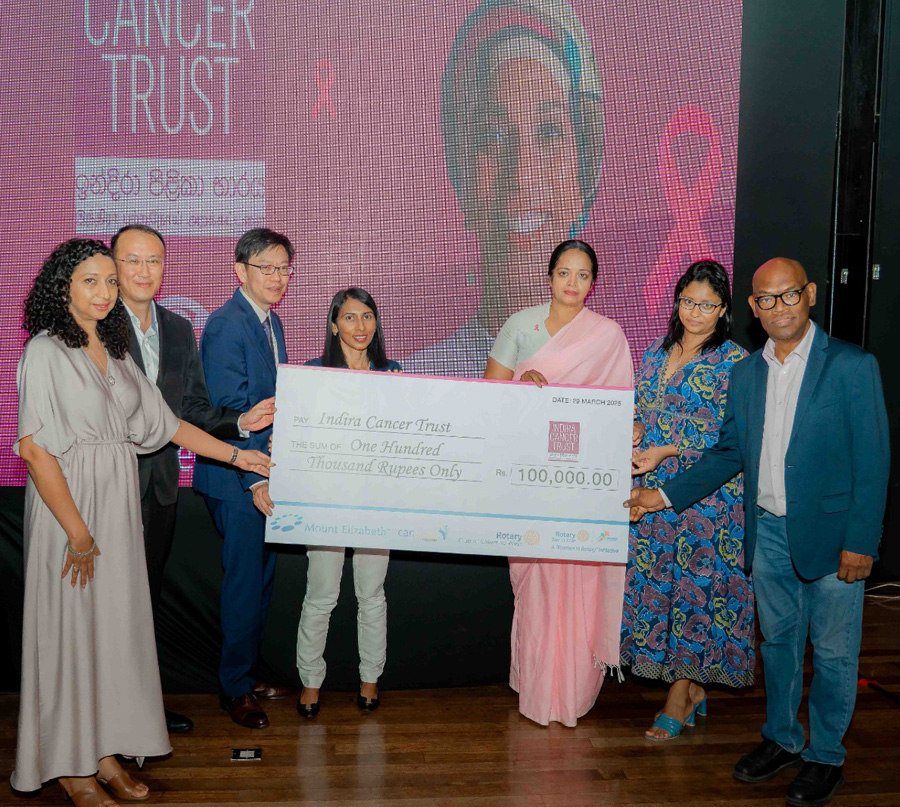 CanHOPE Colombo Recognised at Rotary District Awards for Cup of Courage Cancer Awareness Initiative