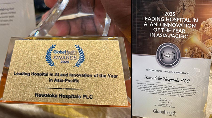 Nawaloka Hospitals Named Sri Lankas Leading Hospital in AI and Innovation at the Asia Pacific Global Health Awards 2025