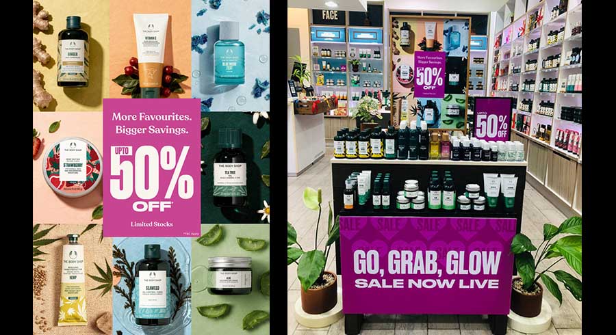 Tick off your self care resolutions with The Body Shops End of Season Sale