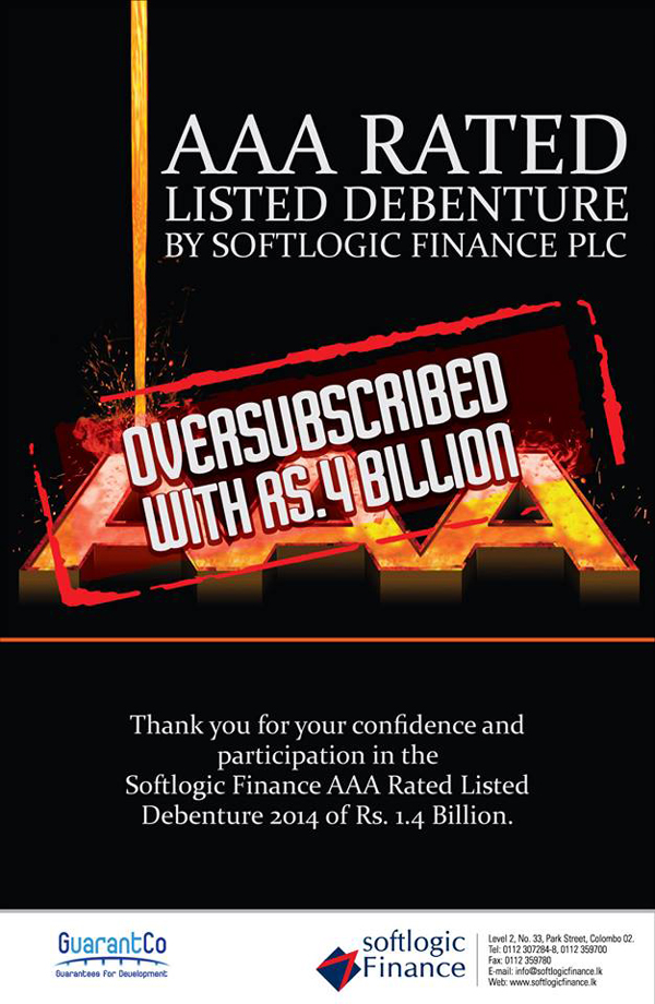softlogic-finance-aaa-debenture-draws-rs-4-billion
