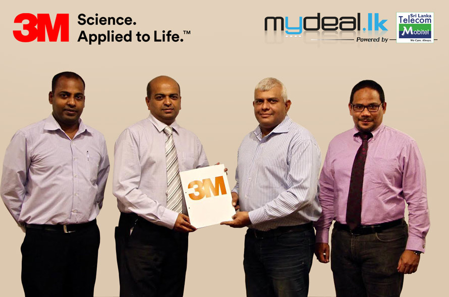 MyDeal.lk and MyStore.lk partners with 3M Sri Lanka