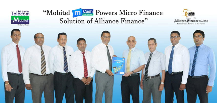 Mobitel mCash partners with Alliance Finance Company PLC for micro financing solutions platform