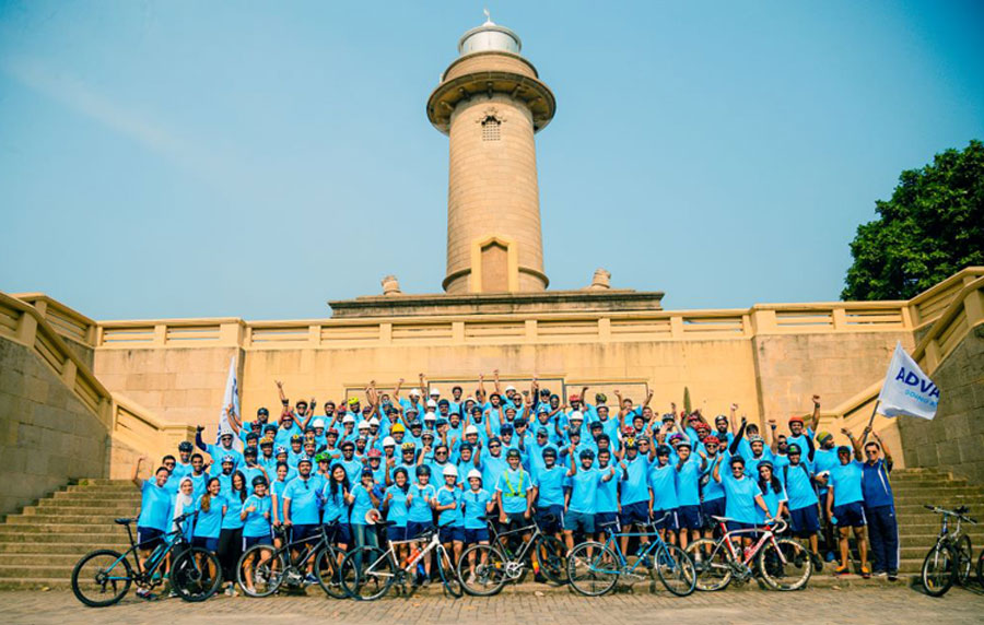 Hayleys Advantis opens Sri Lanka s first cycle repair station and kicks off its inaugural cycle parade