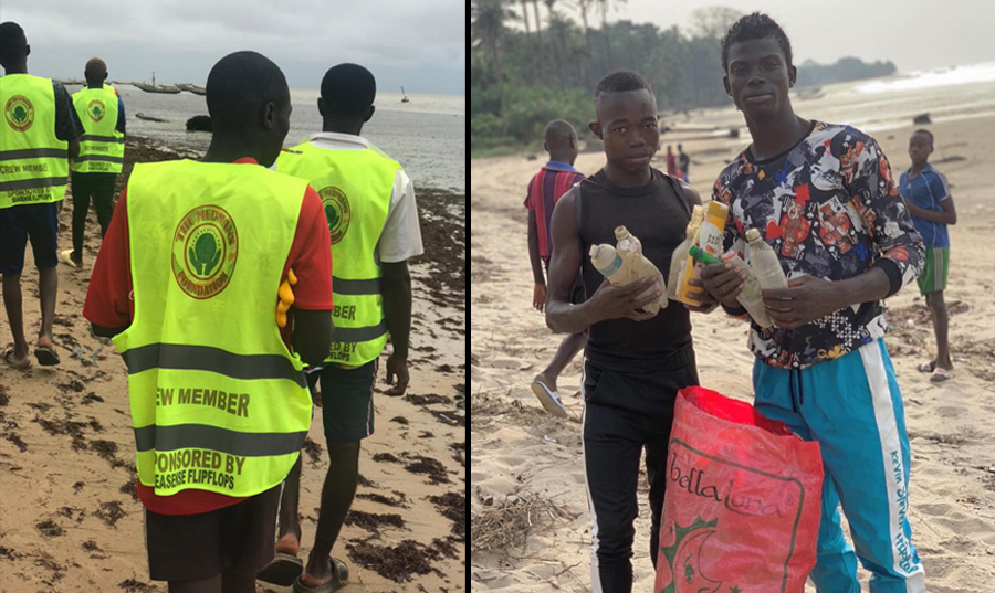 Magma Aviation supports the recovery of oceans by transporting 1000kg of plastic free biodegradable flip flops for UK charity Sea Sense