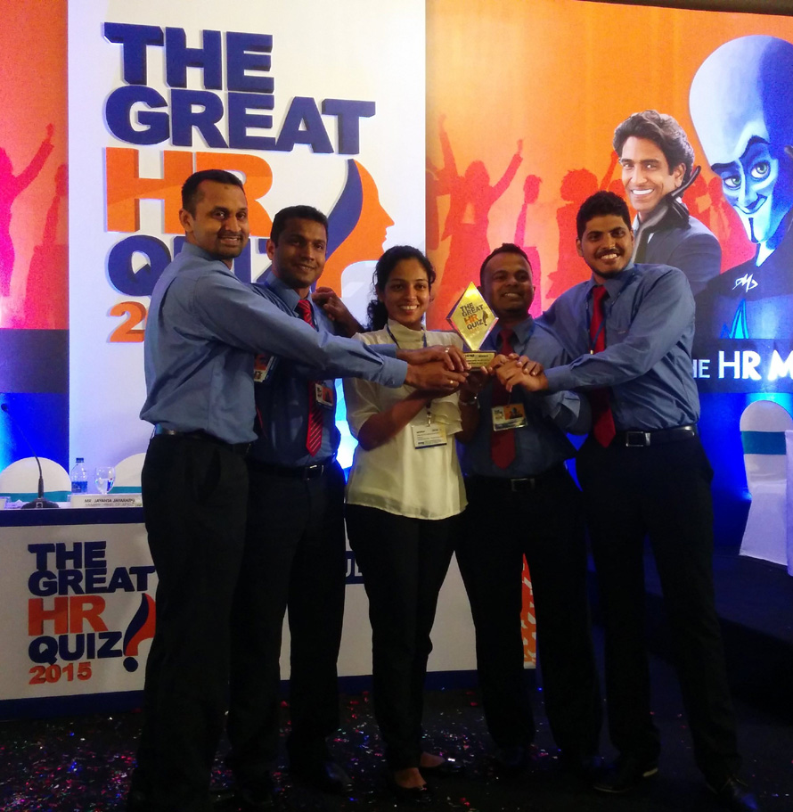 Holcim Lanka retains Manufacturing FMCG sector title win at the IPM Great HR Quiz 2015