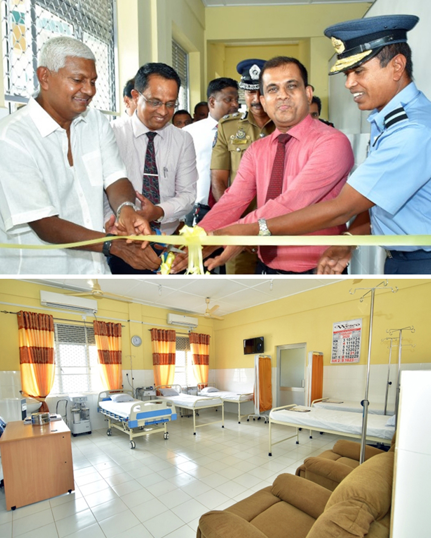 Ceylinco Life renovates re equips Chemo Unit for Trinco General Hospital
