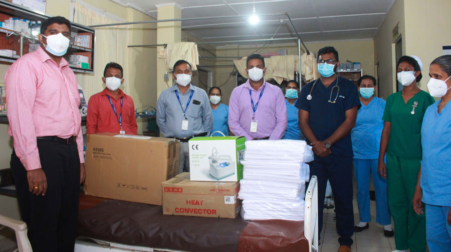 Unilever Sri Lanka continues to support healthcare sector with contributions to Nuwara Eliya medical institutions