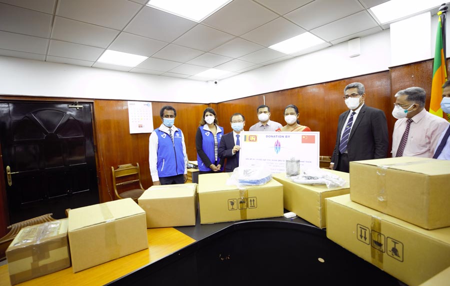 Port City Colombo donates high flow oxygen therapy machines to aid the national battle against COVID 19