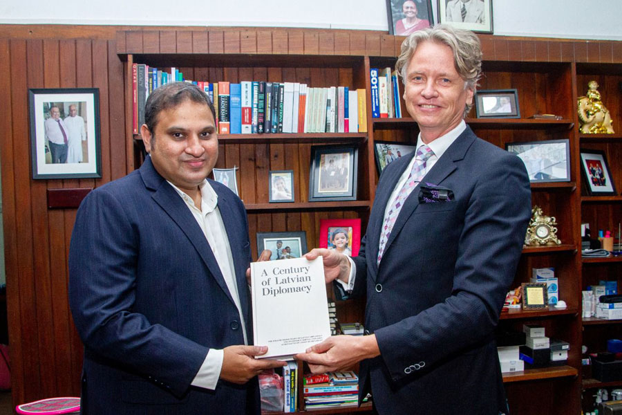 Republic of Latvia Reopens Honorary Latvian Consulate of Sri Lanka