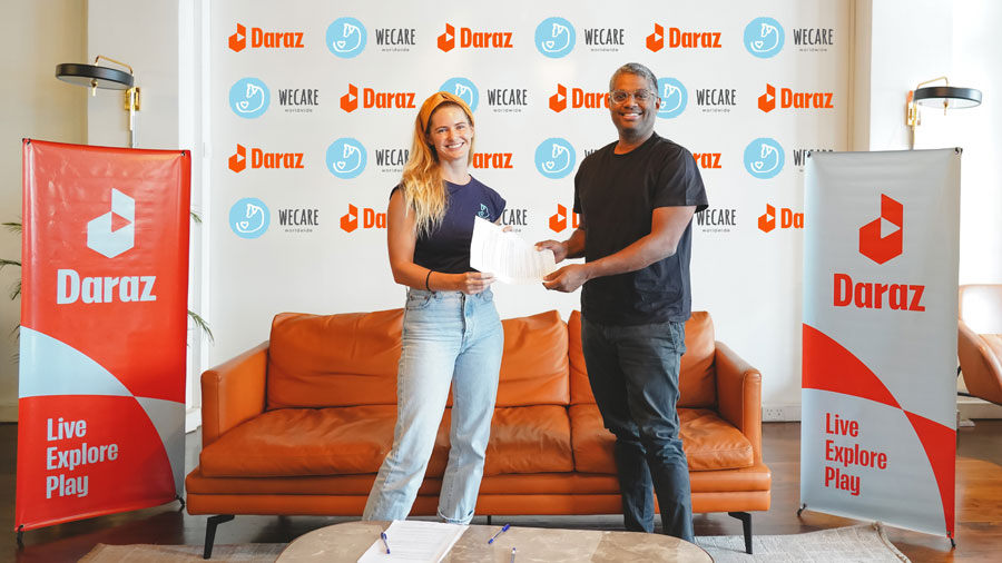 Daraz and WECare join hands to create a better life for street dogs