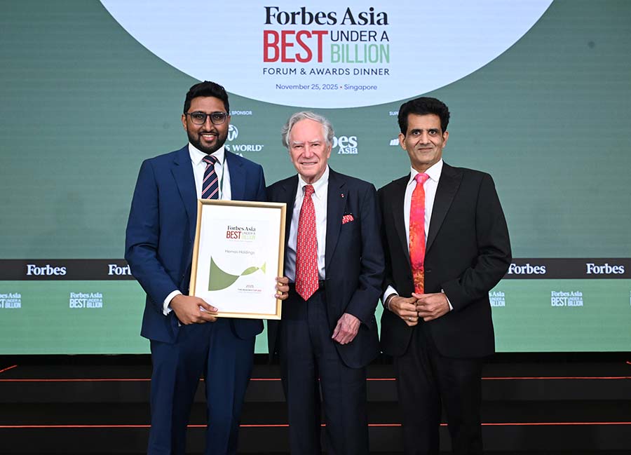 Hemas Listed in Forbes Top 200 Under a Billion in Asia for 2025 Image
