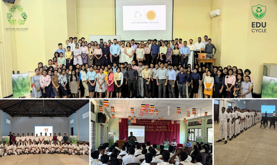 Neptune Recyclers launch EduCycle pioneering a youth led sustainability movement in Sri Lanka