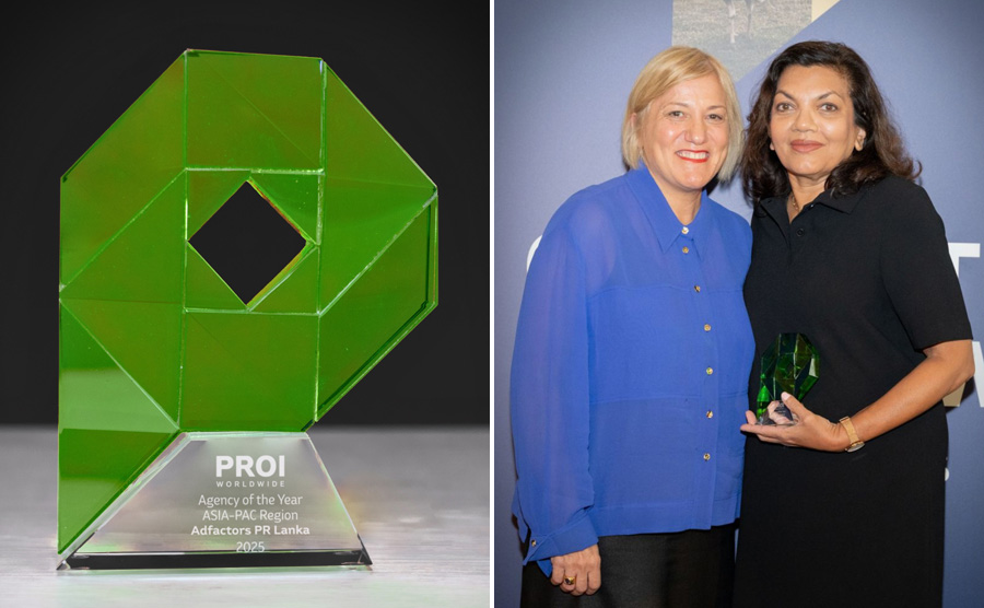 PROI Worldwide announces Adfactors PR Lanka as APAC Agency of the Year