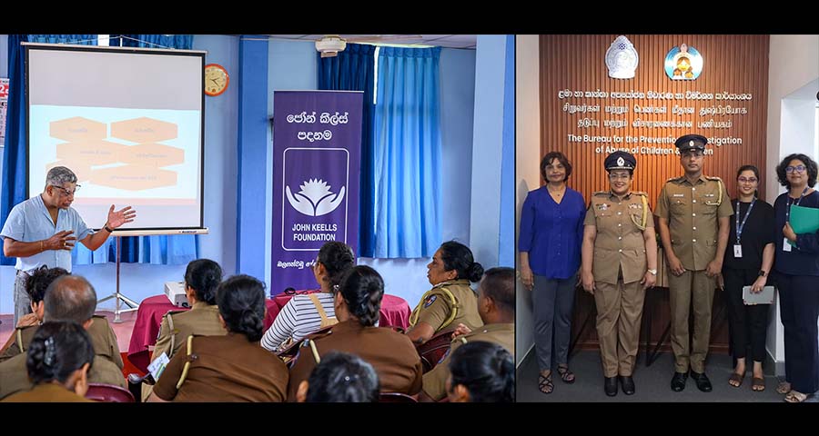 John Keells Foundation Partners Sri Lanka Police in combatting Violence against Women and Children
