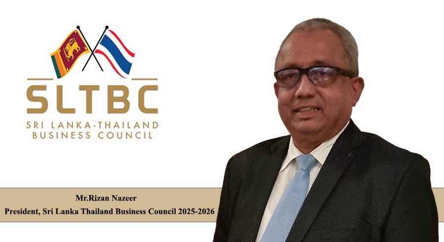 Mr.Rizan Nazeer President Sri Lanka Thailand Business Council 2025 2026