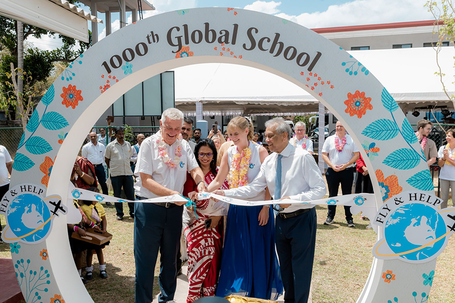 Fly and Help open their 1000th School Globally in Sri Lanka in Partnership with Hemas Outreach Foundation