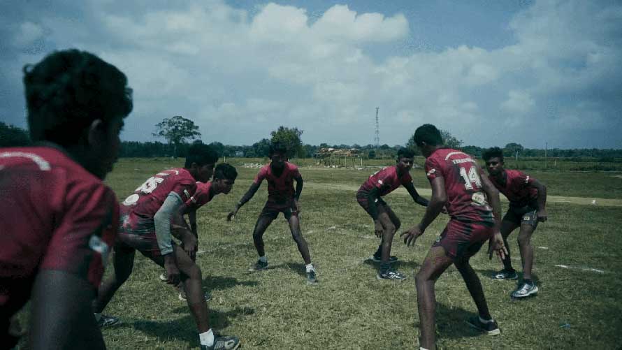 Crysbro leads the Mahawelipura College Kabaddi team to an all island victory