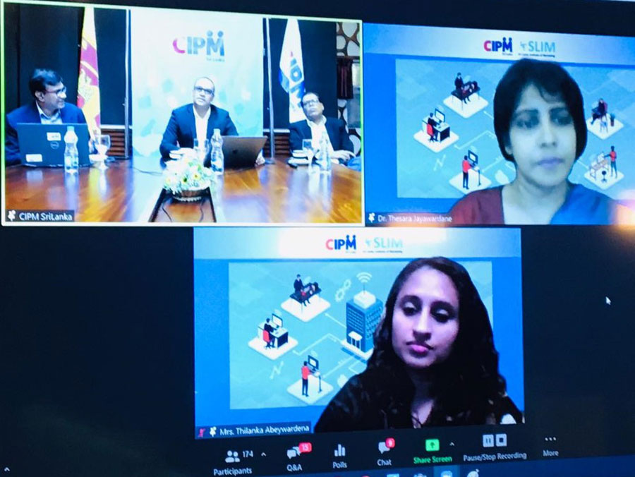 CIPM and SLIM Organized Webinar on Future of Work