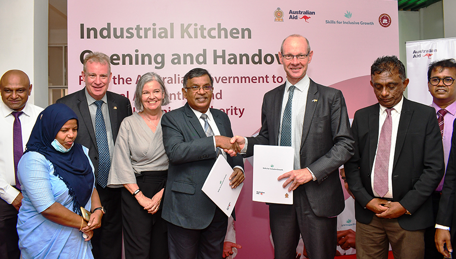 New Culinary Training Facility at NAITA Anuradhapura Supported by Australia
